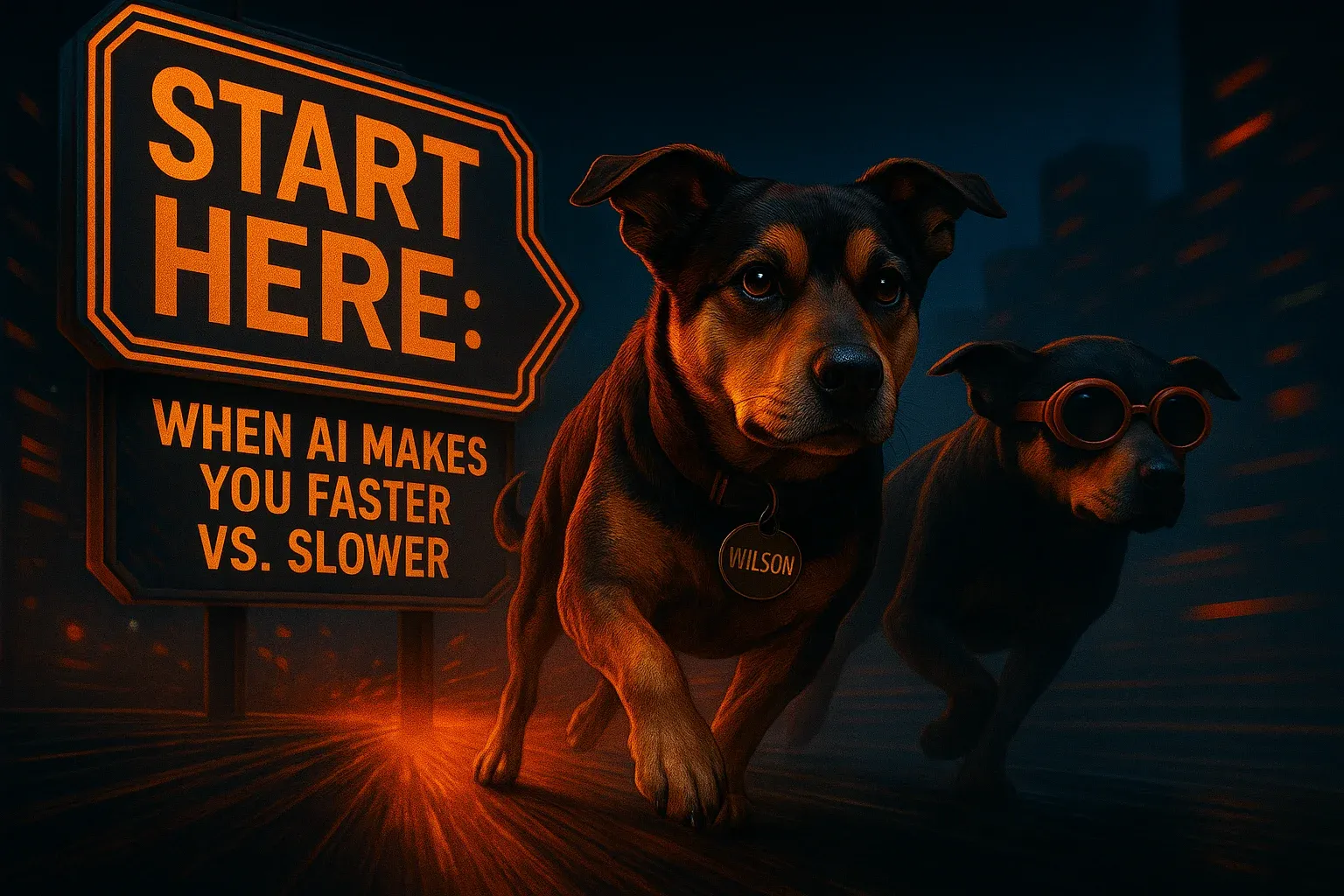 Start Here: When AI Makes You Faster vs. Slower