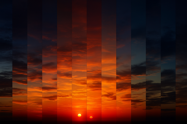 A Different Way of Looking at Sunsets