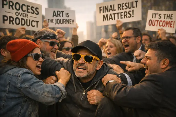 Creatives Say: Noun vs. Verb—Is Art the Process or the Outcome?